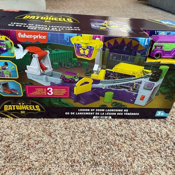 Fisher-Price Purple and Yellow Action Figures Playset - Picture 1 of 1